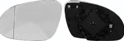 Miroir Glace rétroviseur gauche pour VOLKSWAGEN GOLF V 2003-2008, dégivrant, asphérique, à clipser