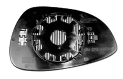 Miroir Glace rétroviseur gauche pour FORD FIESTA VI phase 1, 2008-2012, asphérique, à clipser, Neuf