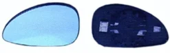 Miroir Glace rétroviseur gauche pour CITROËN C4 I phase 1 2004-2008 bleu, dégivrant, asphérique
