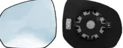 Miroir Glace rétroviseur gauche pour CITROËN C4 GRAND PICASSO I, 2010-2013 bleu, dégivrant à clipser