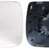 Miroir Glace rétroviseur gauche pour AUDI Q5 I ph. 1 2008-2012, dégivrant, asphérique, Neuf