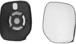 Miroir Glace rétroviseur gauche pour PEUGEOT PARTNER I phase 2, 2002-2008, à clipser, Neuf