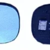 Miroir Glace rétroviseur gauche pour CITROËN C4 I phase 2 2008-2009, bleu, dégivrant, asphérique