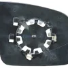 Miroir Glace rétroviseur gauche pour MERCEDES VIANO phase 2 (W639) 2010-2014, asphérique, à clipser