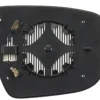 Miroir Glace rétroviseur gauche pour NISSAN X-TRAIL 2014-2017 dégivrant avec plaque, Neuf