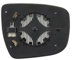 Miroir Glace rétroviseur gauche pour NISSAN QASHQAI II ph. 1 2014-2017, dégivrant, asphérique