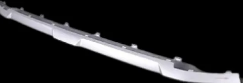 Moulure de pare-chocs avant pour BMW X3 G01 depuis 2021, centrale, inférieure, argent, Neuve