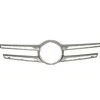 Moulure grille de calandre pour MERCEDES CLASSE GLE, 2015-2018 (W166), argent, Neuve