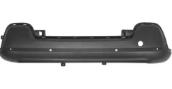 Pare chocs arrière inférieur pour CITROËN C3 III phase 1 2016-2020, 4 trous capteurs radar, Noir, Neuf
