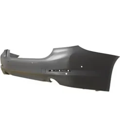 Pare chocs arrière pour BMW Serie 5 G30/G31, depuis 2017, cache crochet, trous radar, trous park assist + supports, échappement simple, Neuf à peindre