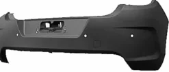 Pare chocs arrière pour CITROËN C4 II phase 1, 2010-2014 trous moulures & radar de recul (4 trous)