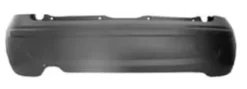 Pare chocs arrière pour FIAT PANDA II 2003-2008, noir, avec moulure, Neuf