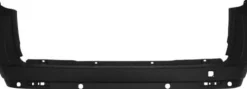 Pare chocs arrière pour FIAT DOBLO II phase 1, 2010-2014, (hayon), trous radar, noir, Neuf