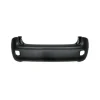 Pare chocs arrière pour FIAT PANDA III depuis 2012, mod. VAN, noir, Neuf