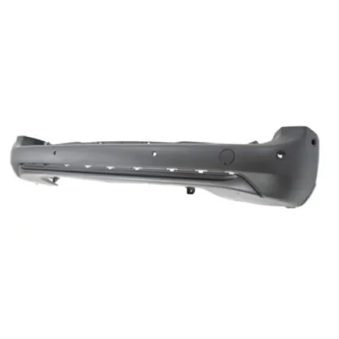 Pare chocs arrière pour FIAT DOBLO III phase 1 depuis 2022, cache crochet, trous park assist et radar + supports, trous moulure, Neuf à peindre