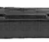Pare chocs arrière pour FORD TRANSIT CONNECT I phase 1, 2002-2006, central, noir, Neuf