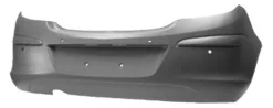 Pare chocs arrière pour OPEL CORSA D phase 1, 2006-2010 trous radar de recul, (5 portes), à peindre
