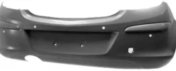 Pare chocs arrière pour OPEL CORSA D ph.1 2011-2014 trous radar (3 portes - Sport/SXI/GSI) à peindre