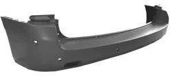 Pare chocs arrière pour OPEL VIVARO III depuis 2019, trous PDC et surveillance d'angle mort, noir, Neuf