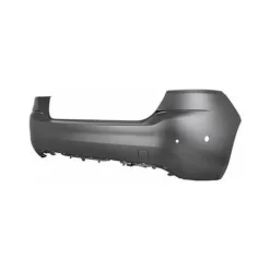 Pare chocs arrière pour PEUGEOT 308 II phase 1, 2013-2017, trous radar, Neuf à peindre
