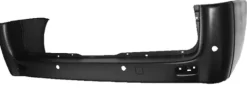 Pare chocs arrière pour PEUGEOT EXPERT II 2007-2016, modèle châssis long, noir, trous radar