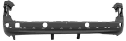 Pare chocs arrière pour RENAULT KANGOO II phase 2 2013-2020, trous moulure, Neuf à peindre