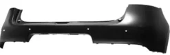Pare chocs arrière pour RENAULT MEGANE III phase 2 - Radar 2012-2014, partie supérieure - 5 portes