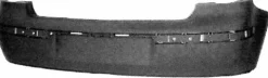 Pare chocs arrière pour VOLKSWAGEN POLO IV phase 1, 2001-2005, Neuf à peindre