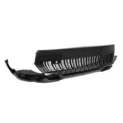 Pare chocs avant inférieur pour CITROËN C3 AIRCROSS depuis 2021, avec emplacement antibrouillards, avec grille centrale, noir gaufré, Neuf