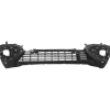 Pare chocs avant inférieur pour OPEL COMBO V E, depuis 2018, trous Park Assist, noir, Neuf