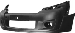Pare chocs avant noir pour FIAT SCUDO II 2007-2016, Noir avec trous feux antibrouillard, Neuf