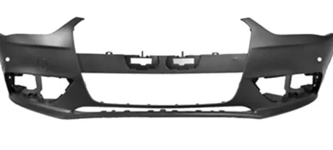 Pare chocs avant pour AUDI A4 IV ph. 2 2012-2015, trous capteurs aide au stationnement