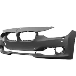 Pare chocs avant pour BMW Serie 3 F30, 2012-2014, trous radar + supports, trous lave-phares, trous park assist, trou caméra lateral, Mod. MODERN LUXURY SPORT, Neuf à peindre