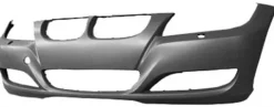 Pare chocs avant pour BMW série 3 E90-E91 2008-2012, trous lave-phares, Neuf à peindre