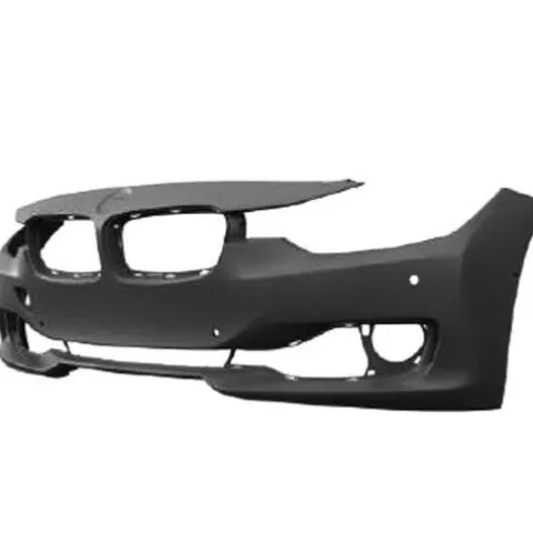 Pare chocs avant pour BMW Serie 3 F30, 2012-2014, trous radar + supports, trou caméra, Mod. BASIS, Neuf à peindre