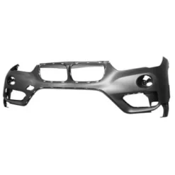Pare chocs avant pour BMW X1 F48 depuis 2015, avec trous radar + supports, Neuf à peindre
