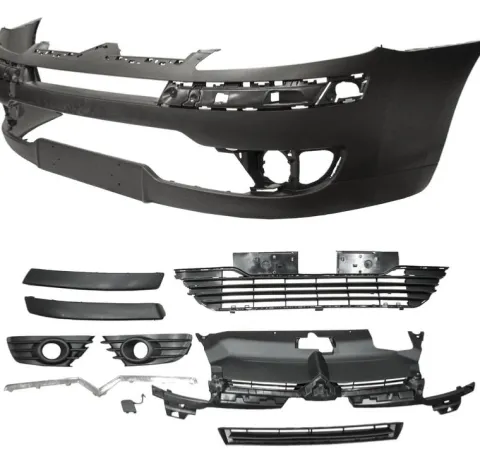 Pare chocs avant pour CITROËN C4 I ph.1, 2004-2008 (complet : avec grilles de calandre), à peindre