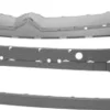 Pare chocs avant pour CITROËN C4 GRAND PICASSO I, 2006-2010, trous lave phares, Neuf à peindre