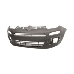 Pare chocs avant pour FIAT PANDA III depuis 2012, mod. VAN, avec grille, noir, Neuf