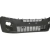 Pare chocs avant pour FIAT DOBLO III phase 1 depuis 2022, cache crochet, trous radar + supports, noir gaufré, Neuf