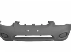 Pare chocs avant pour HYUNDAI ATOS 1998-2003 Noir, sans trou antibrouillard, Noir, Neuf