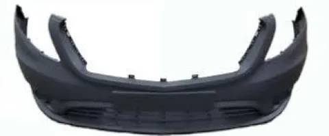 Pare chocs avant pour MERCEDES VITO III (W447) 2019-2024, avec cache crochet, avec trou pour la recharge électrique, Mod. E-VITO, Neuf