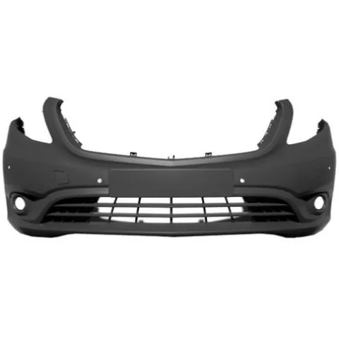 Pare chocs avant pour MERCEDES VITO III (W447) 2014-2019, 6 trous radar et feux antibrouillard, Neuf à peindre