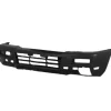 Pare chocs avant pour MITSUBISHI L200 III phase 2, 2001-2005, avec trou, noir, Mod. 1/04>12/05, Neuf