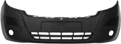 Pare chocs avant pour OPEL MOVANO II, 2010-2019, noir, trous feux antibrouillard, Neuf