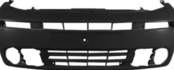 Pare chocs avant pour OPEL VIVARO I phase 1, 2001-2006, (2.5 dCi), noir, Neuf