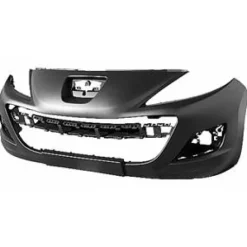 Pare chocs avant pour PEUGEOT 207 SW phase 2, 2009-2013, trous feux antibrouillard, Neuf
