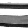 Pare chocs avant pour PEUGEOT 206 ph.1, 1998-2003, trous feux antibrouillard, spoiler, à peindre