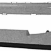 Pare chocs avant pour PEUGEOT 206 ph.2, 2003-2009, (Sport), trous feux AB, à peindre