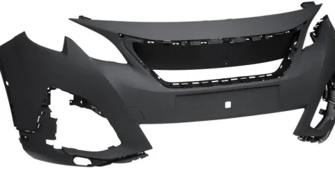 Pare chocs avant pour PEUGEOT 5008 II 2017-2020, modèle phares à LED, Neuf à peindre